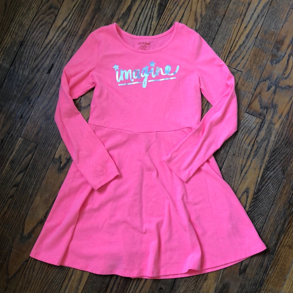 🌟 Cat & Jack Dress Pink Size L 10-12